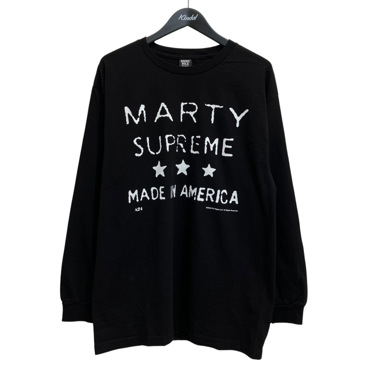 GEEKS RULE MARTY SUPREME長袖Tシャツ