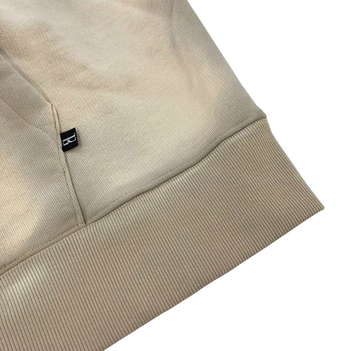 BLEACH DYE HALF ZIP HOODIEハーフジップパーカー7125203210980