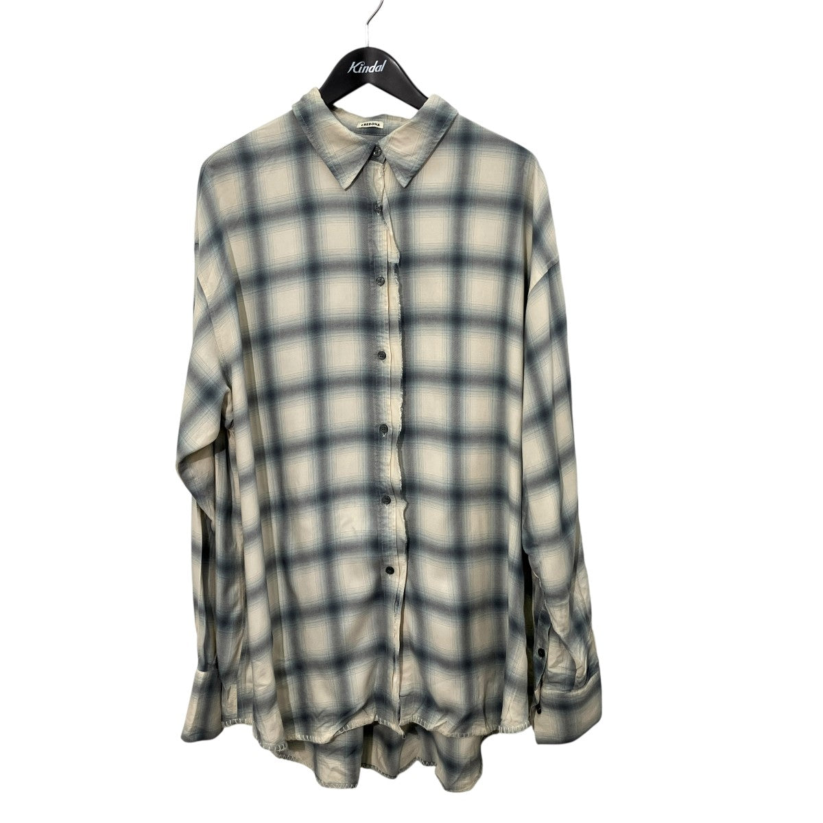 ROME CHECK SHIRTSオンブレチェック長袖シャツ1425210148