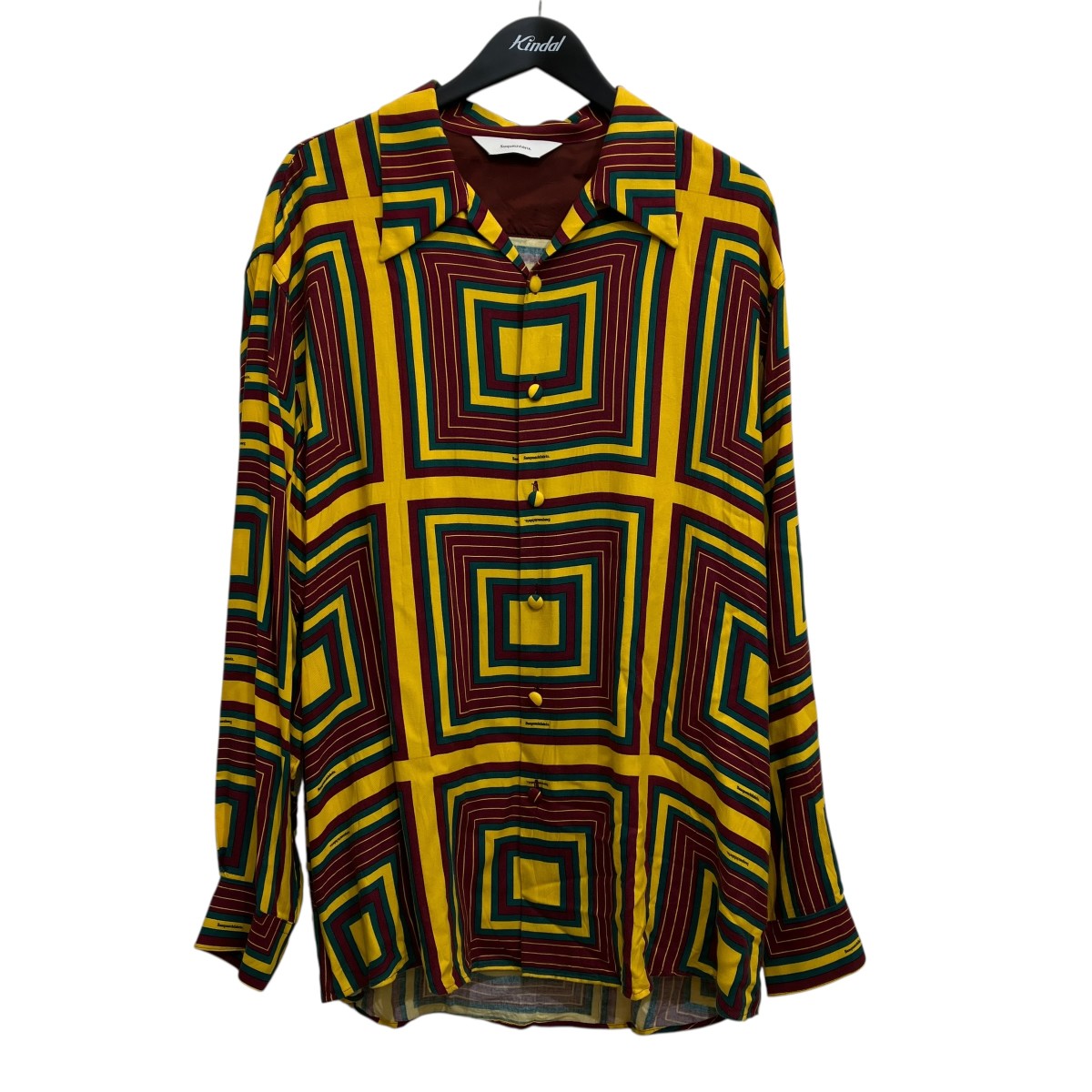 RASTA CHECK OC SHIRT長袖シャツ22AWSY9003