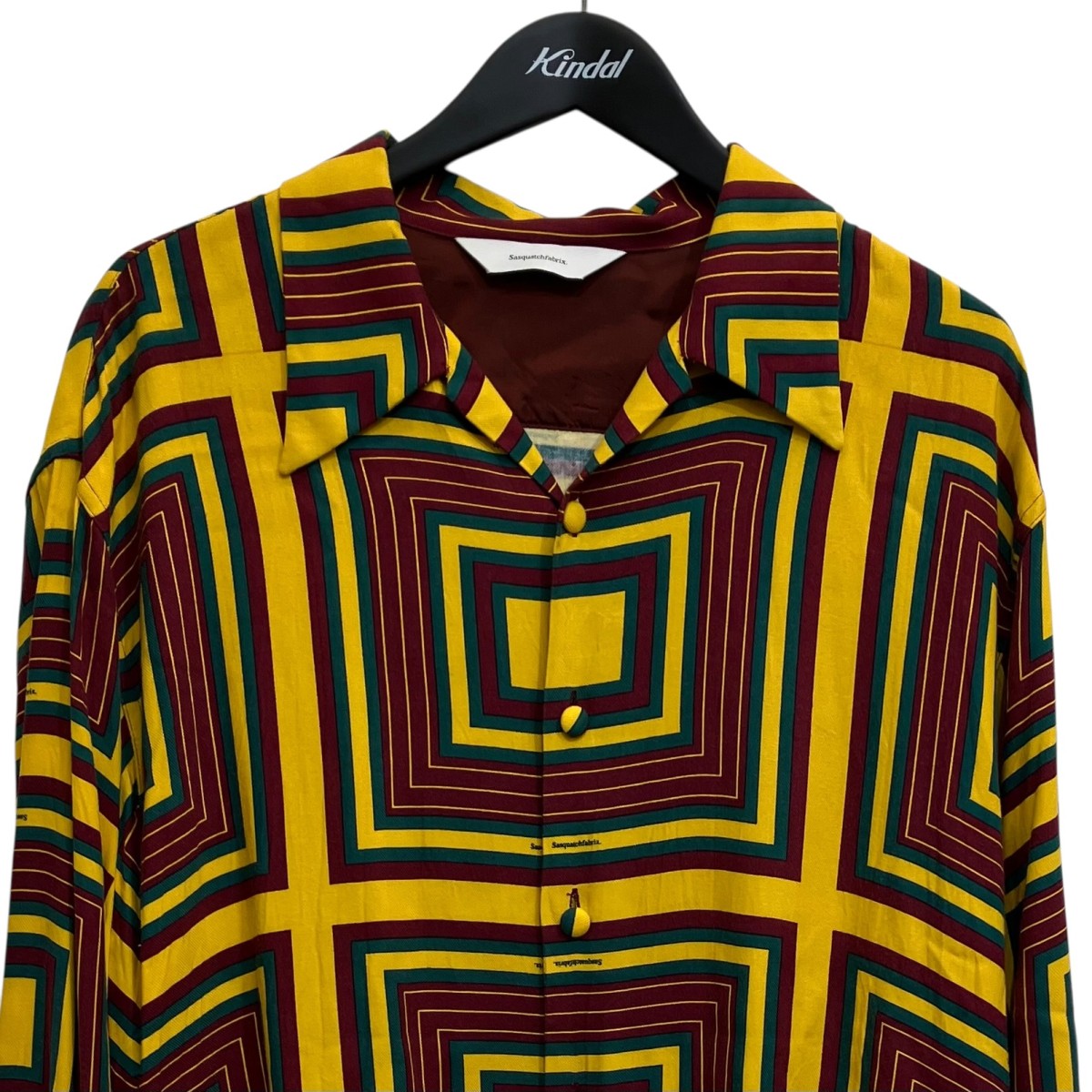 RASTA CHECK OC SHIRT長袖シャツ22AWSY9003
