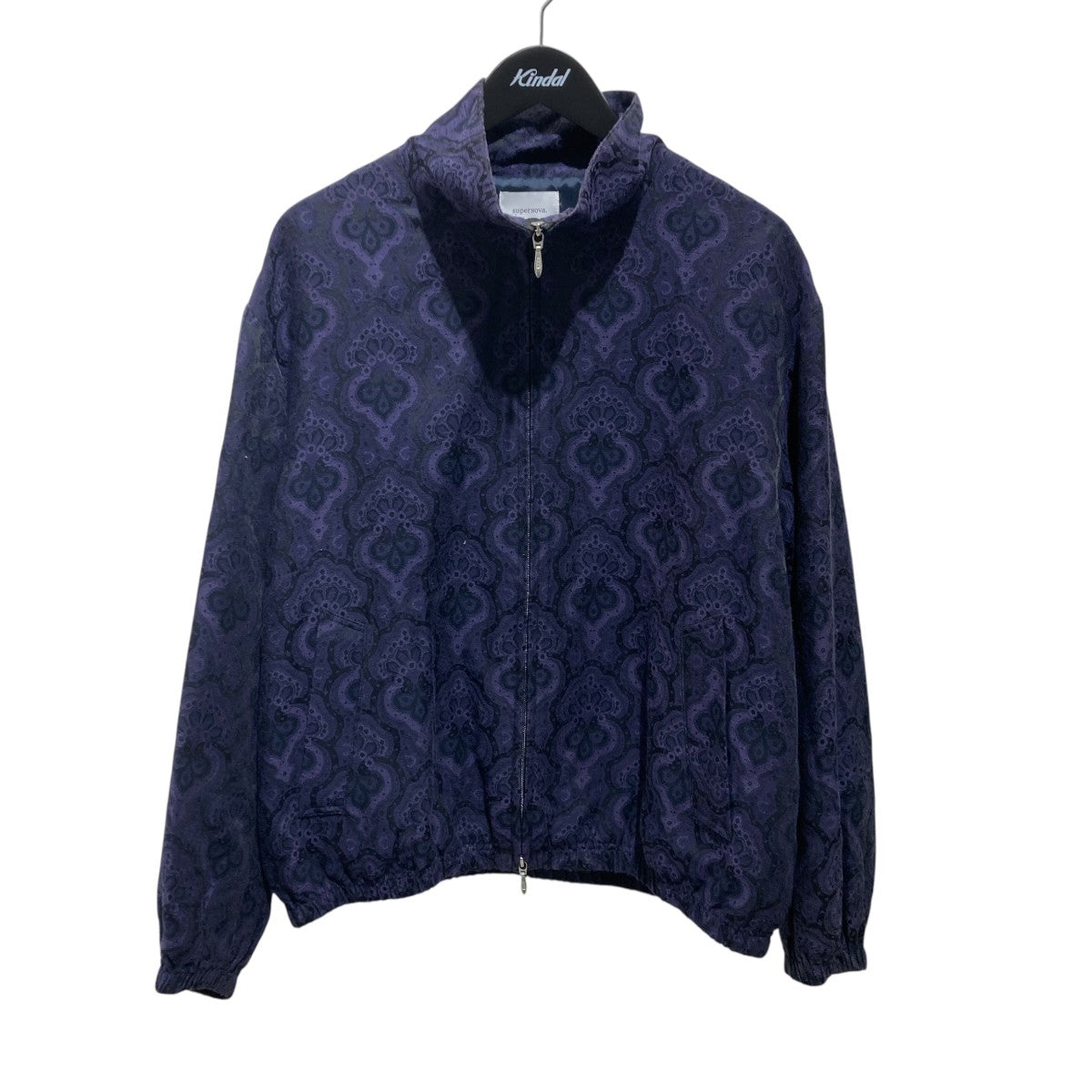 Track jacket - Damask jacquardトラックジャケット