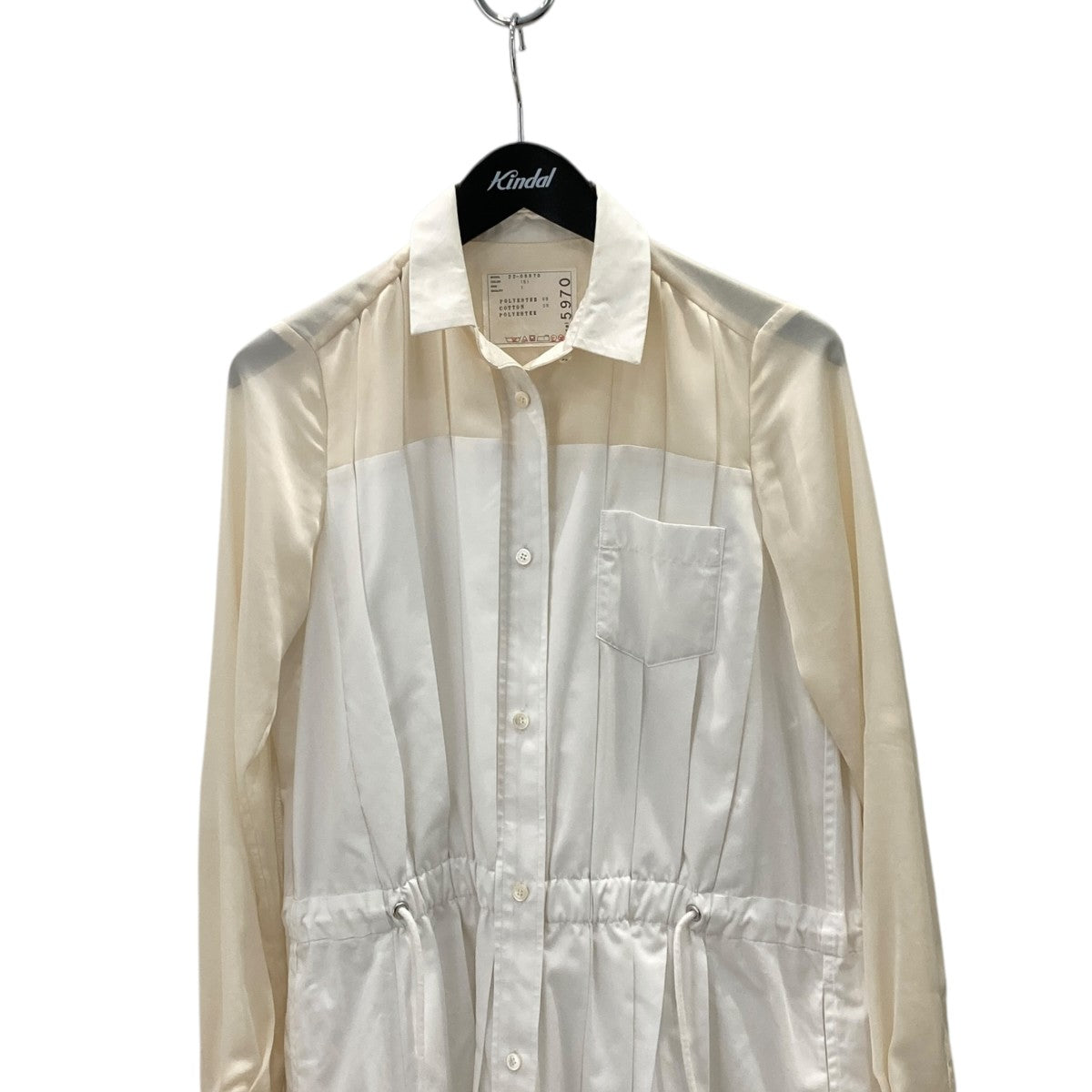 Cotton Poplin Dressシャツワンピース／ドレス22-05970