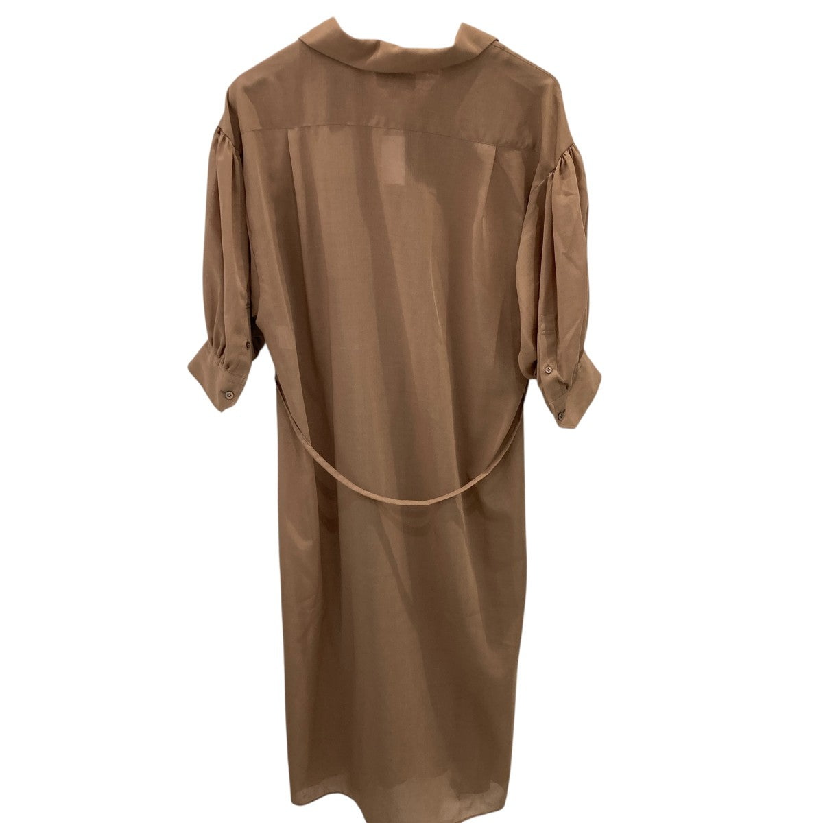 25SSSHEER TWILL DRESSシャツワンピース251-16237