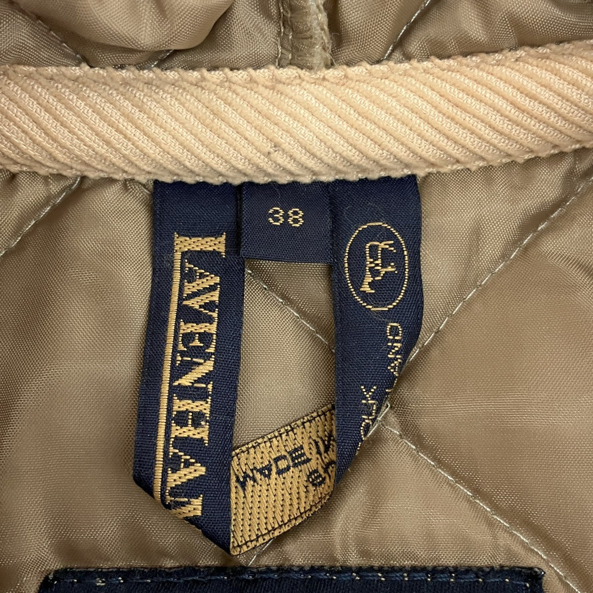 LAVENHAM キルティングジャケット 古着・中古-6枚目のアイテム画像