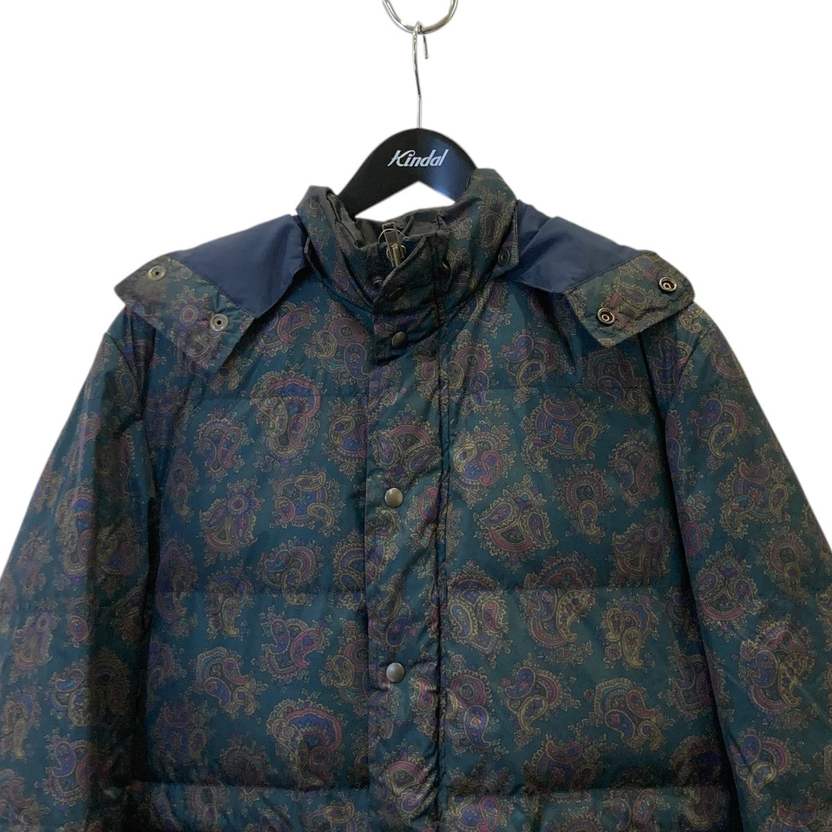 Noah ペイズリーダウンジャケット21-011-122-0002-1-0 古着・中古-2枚目のアイテム画像