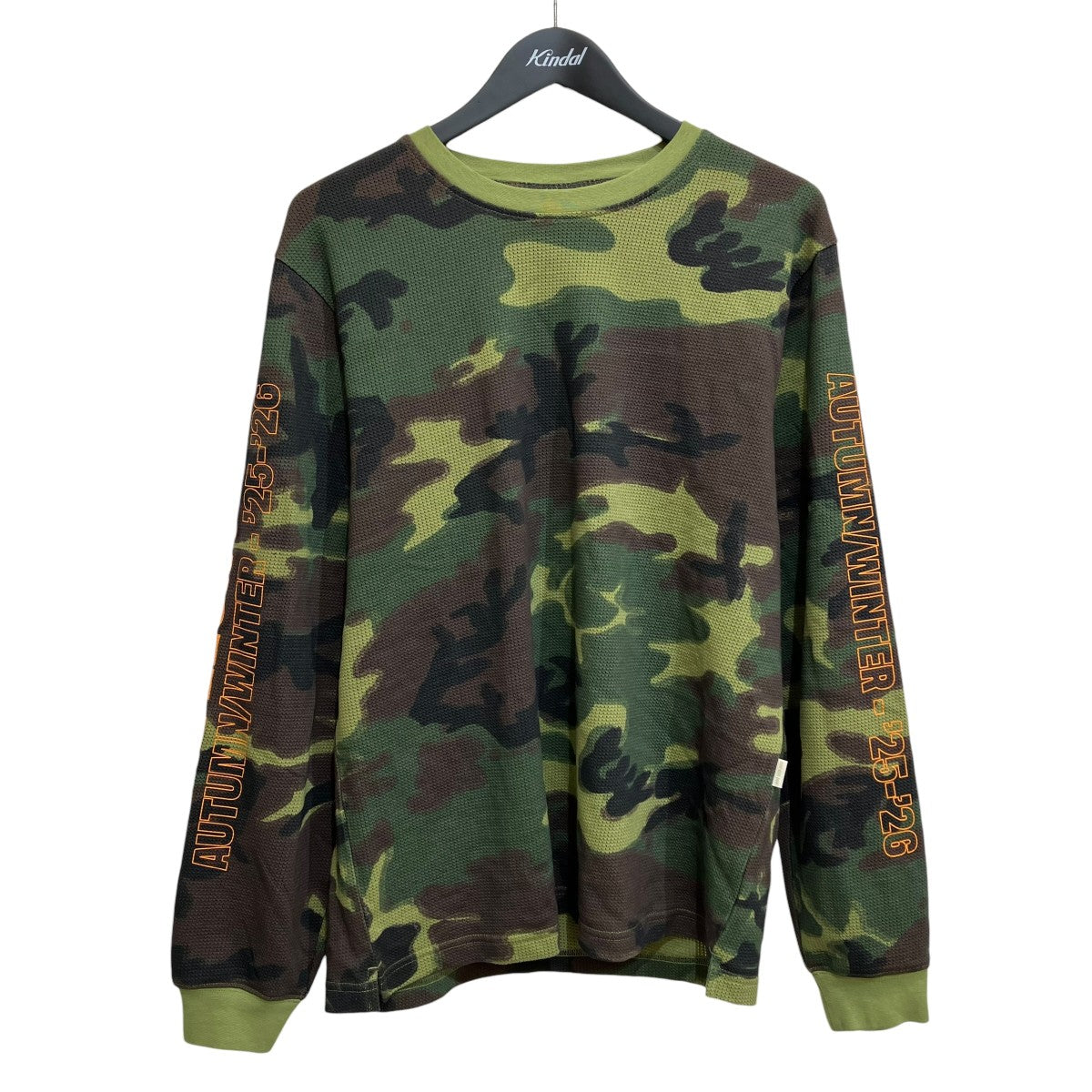 カモフラージュ柄長袖カットソーFW25CT026