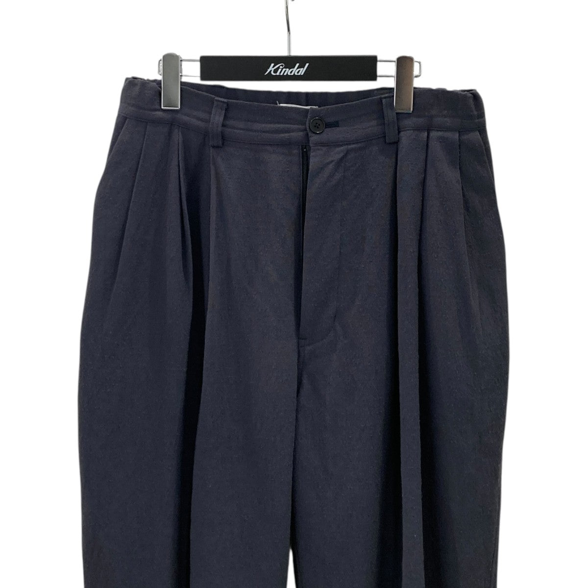 kontor 3 PLEAT WOOL PANTSウールパンツKON-PT02243 古着・中古-2枚目のアイテム画像