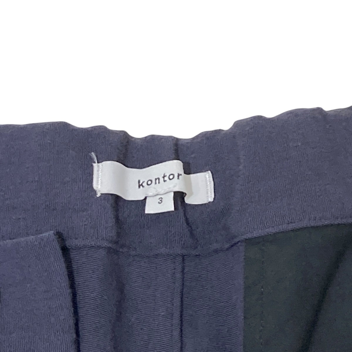 kontor 3 PLEAT WOOL PANTSウールパンツKON-PT02243 古着・中古-7枚目のアイテム画像