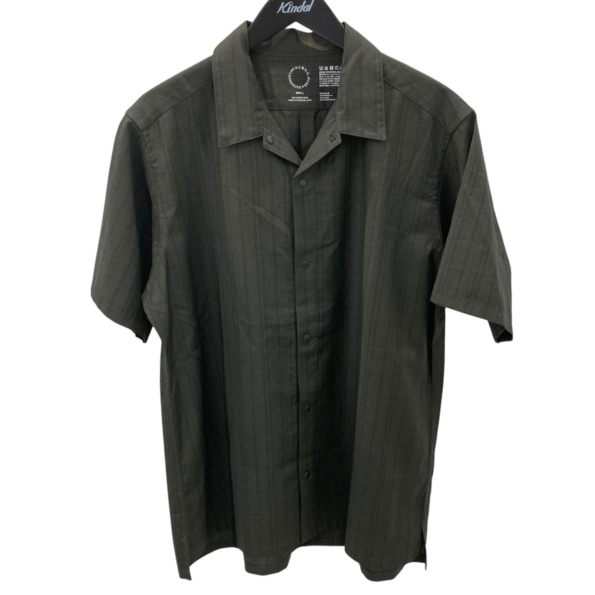 山と道 Merino Shirt半袖シャツ 古着・中古-1枚目のアイテム画像