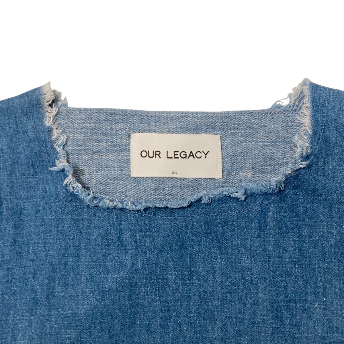 OUR LEGACY リネン混半袖シャツ 古着・中古-5枚目のアイテム画像