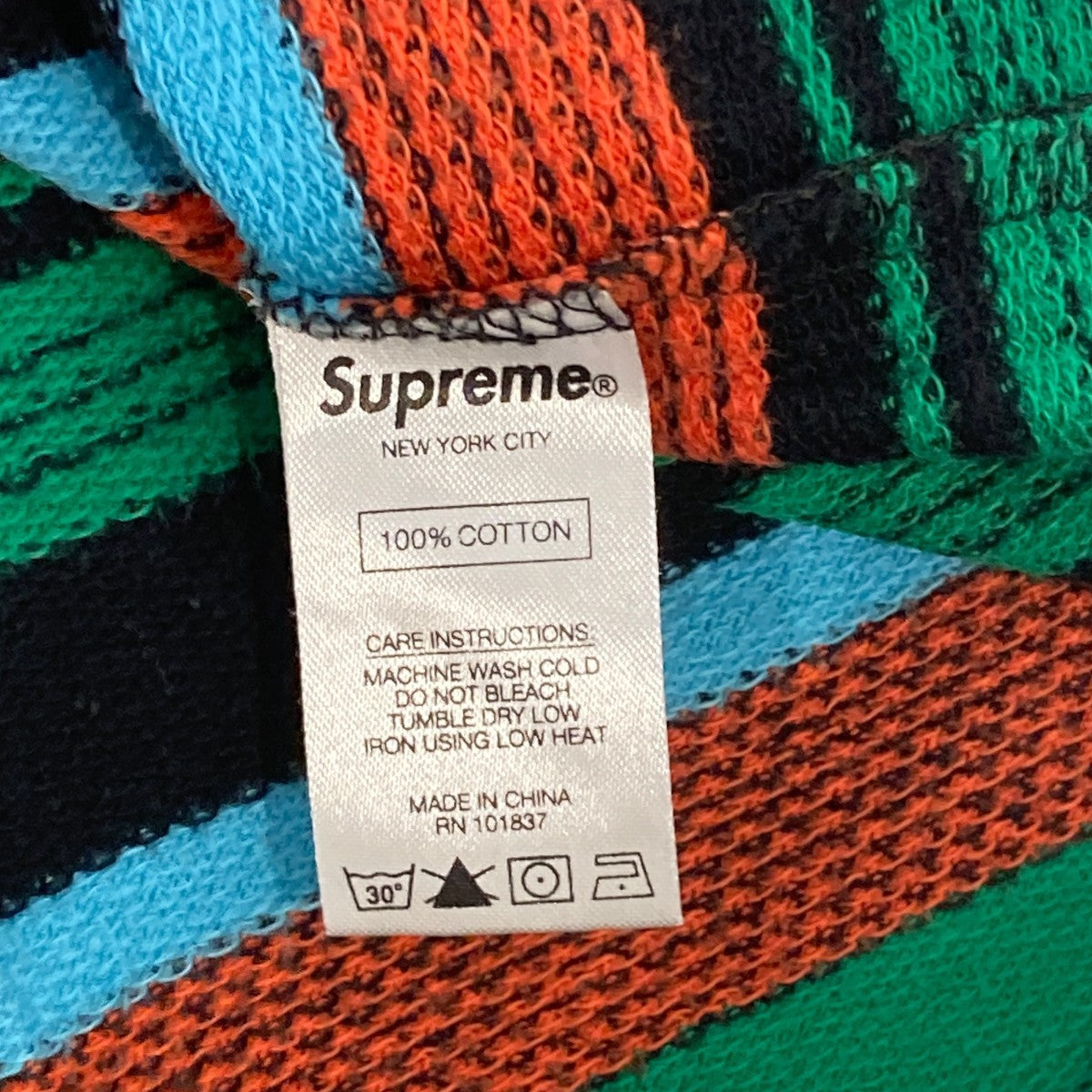 19SSMULTI STRIPE S S TOPボーダーTシャツ