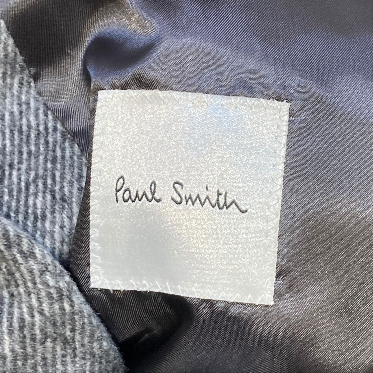 Paul Smith 22AWカシミヤ メルトン チェスターコート223107 047U 古着・中古-7枚目のアイテム画像