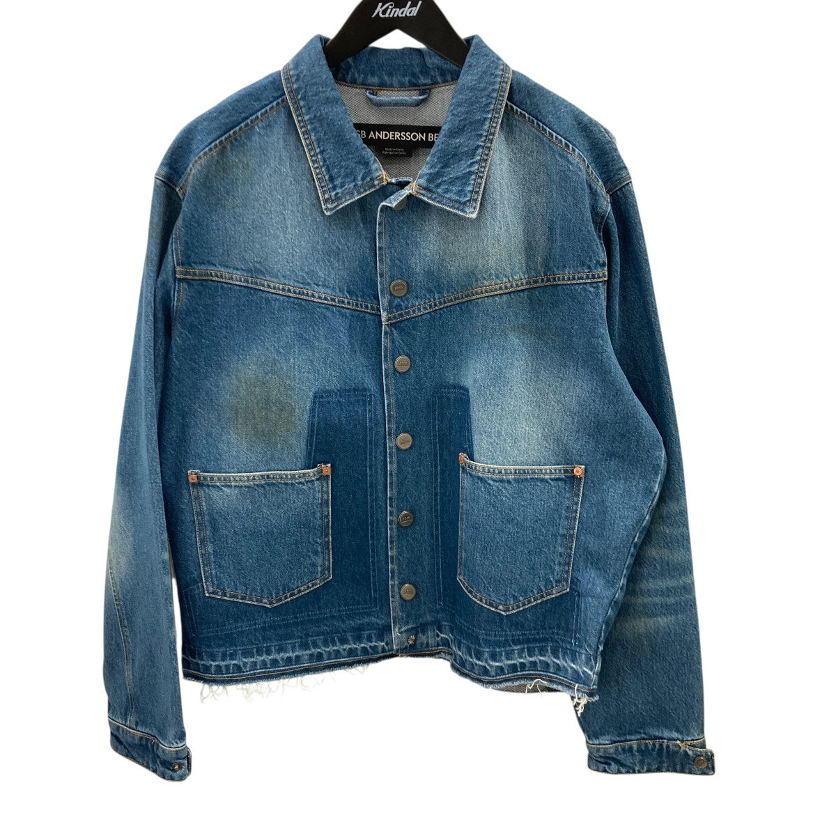 ANDERSSON BELL Rodeo Motorcycle Denim Jacketデニムジャケットawa676m 古着・中古-1枚目のアイテム画像