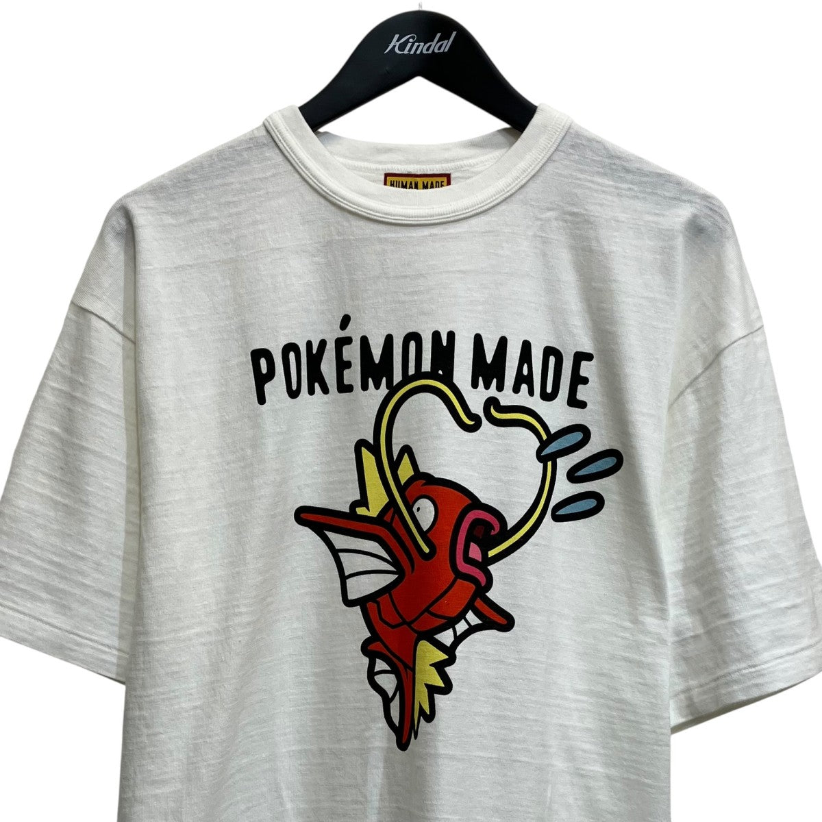 HUMAN MADE Pokemon ポケモン コイキング Tシャツ 白 M HUMAN MADE(ヒューマンメイド) Pokemon Made コイキング半袖Tシャツ
