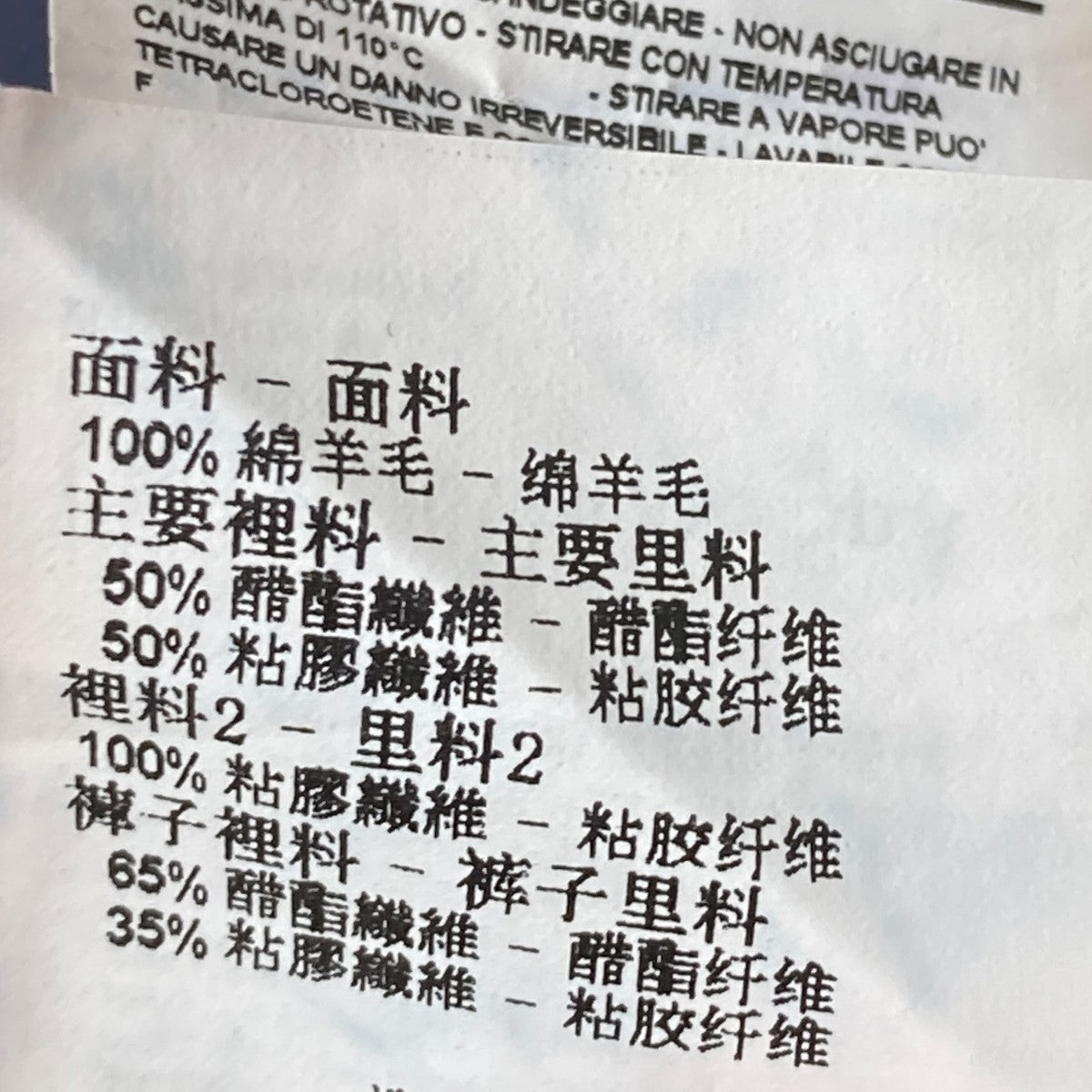 SUPER 140’Sセットアップスーツ41VMEB 41547