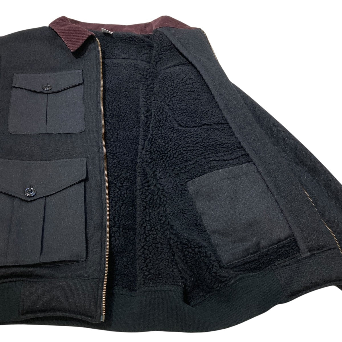 COMFORTABLE REASON Boa Fleece Pilot Jacket裏地フリースジャケット 古着・中古-4枚目のアイテム画像
