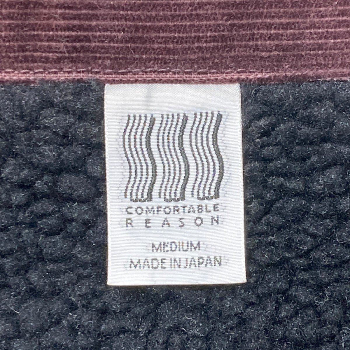 COMFORTABLE REASON Boa Fleece Pilot Jacket裏地フリースジャケット 古着・中古-5枚目のアイテム画像