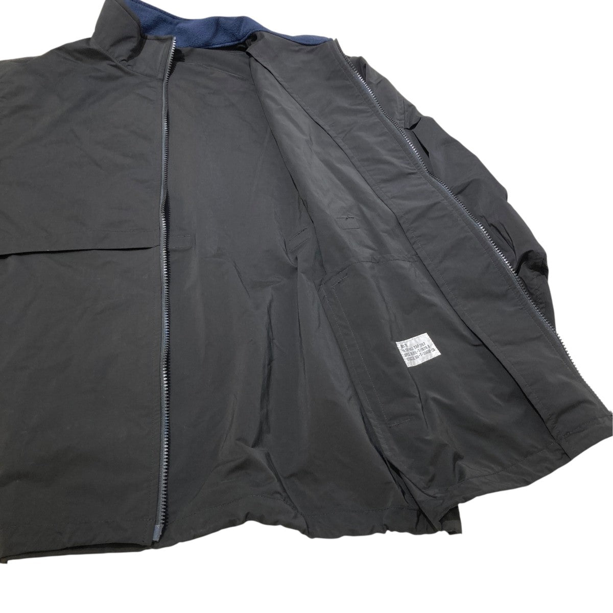BURK×STEVEN ALAN 別注 ZIP BLOUSONナイロンジャケットBK1-BL-UAS3 古着・中古-5枚目のアイテム画像