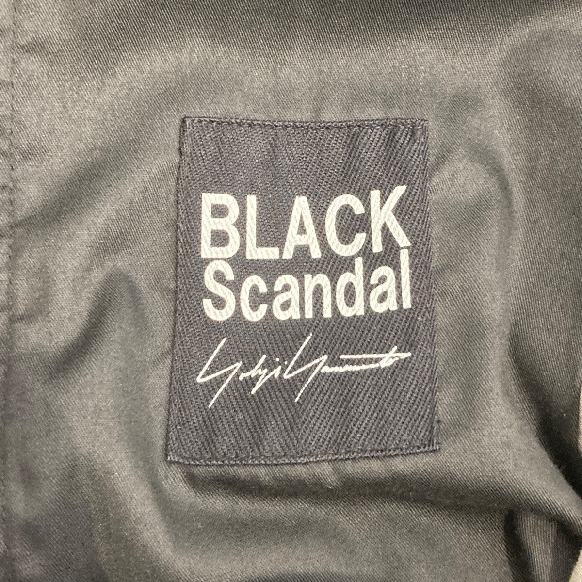 BLACK Scandal Yohji Yamamoto(ブラックスキャンダルヨウジヤマモト