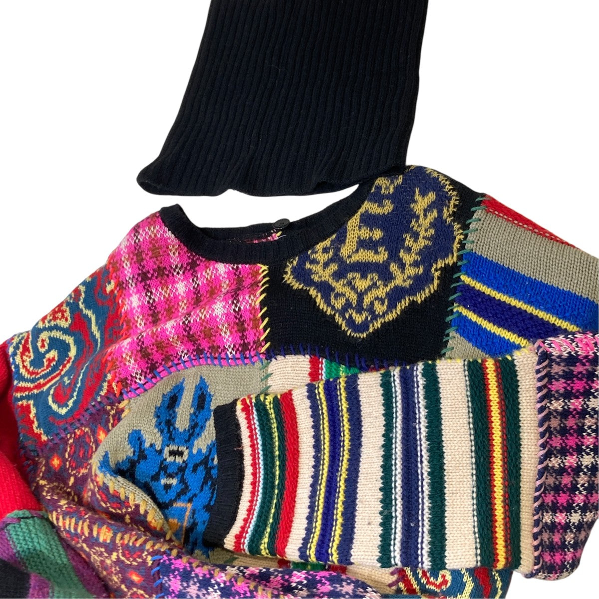 ETRO 長袖ニット202-19401-9181 古着・中古-4枚目のアイテム画像