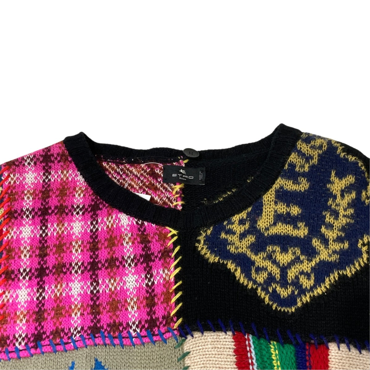 ETRO 長袖ニット202-19401-9181 古着・中古-5枚目のアイテム画像