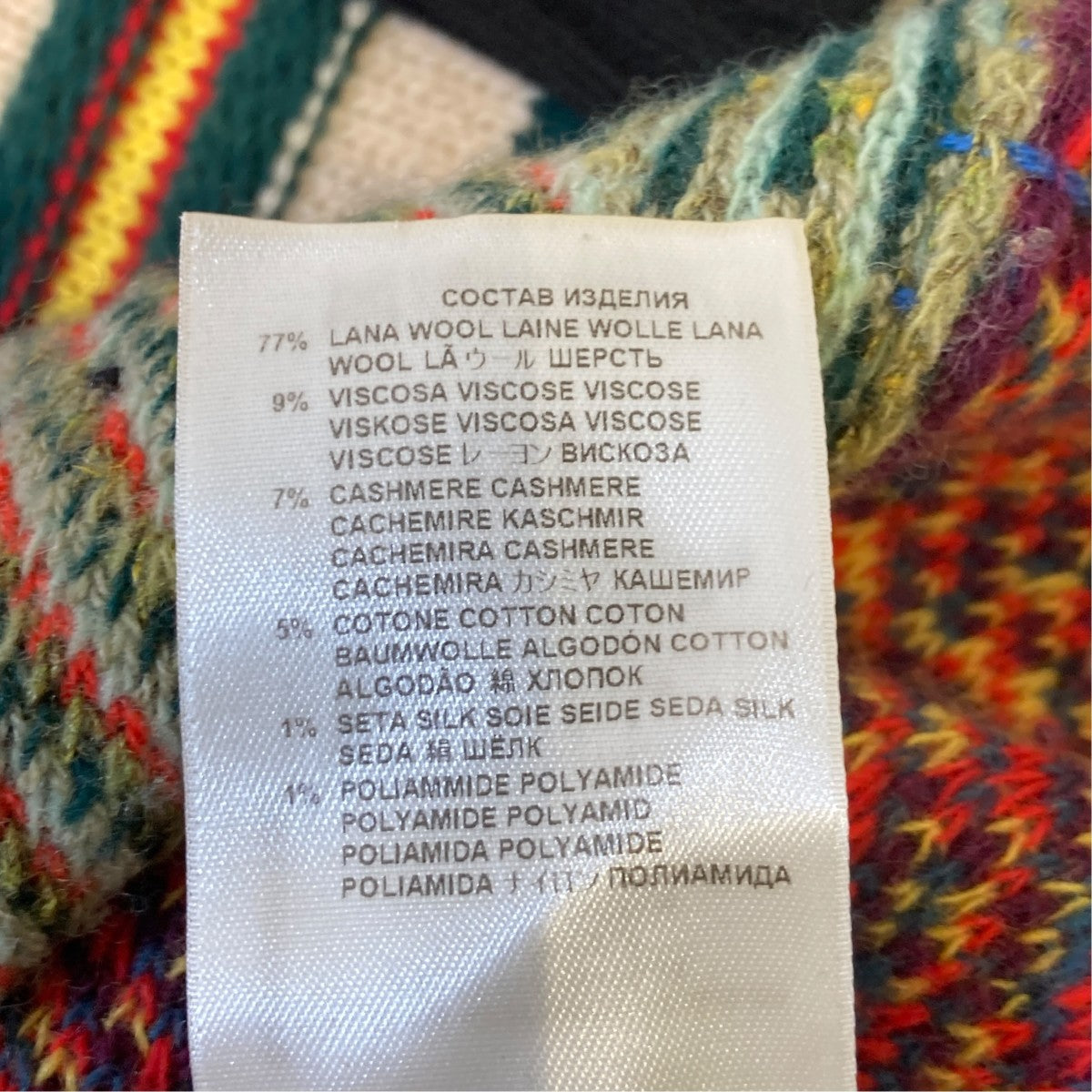 ETRO 長袖ニット202-19401-9181 古着・中古-8枚目のアイテム画像