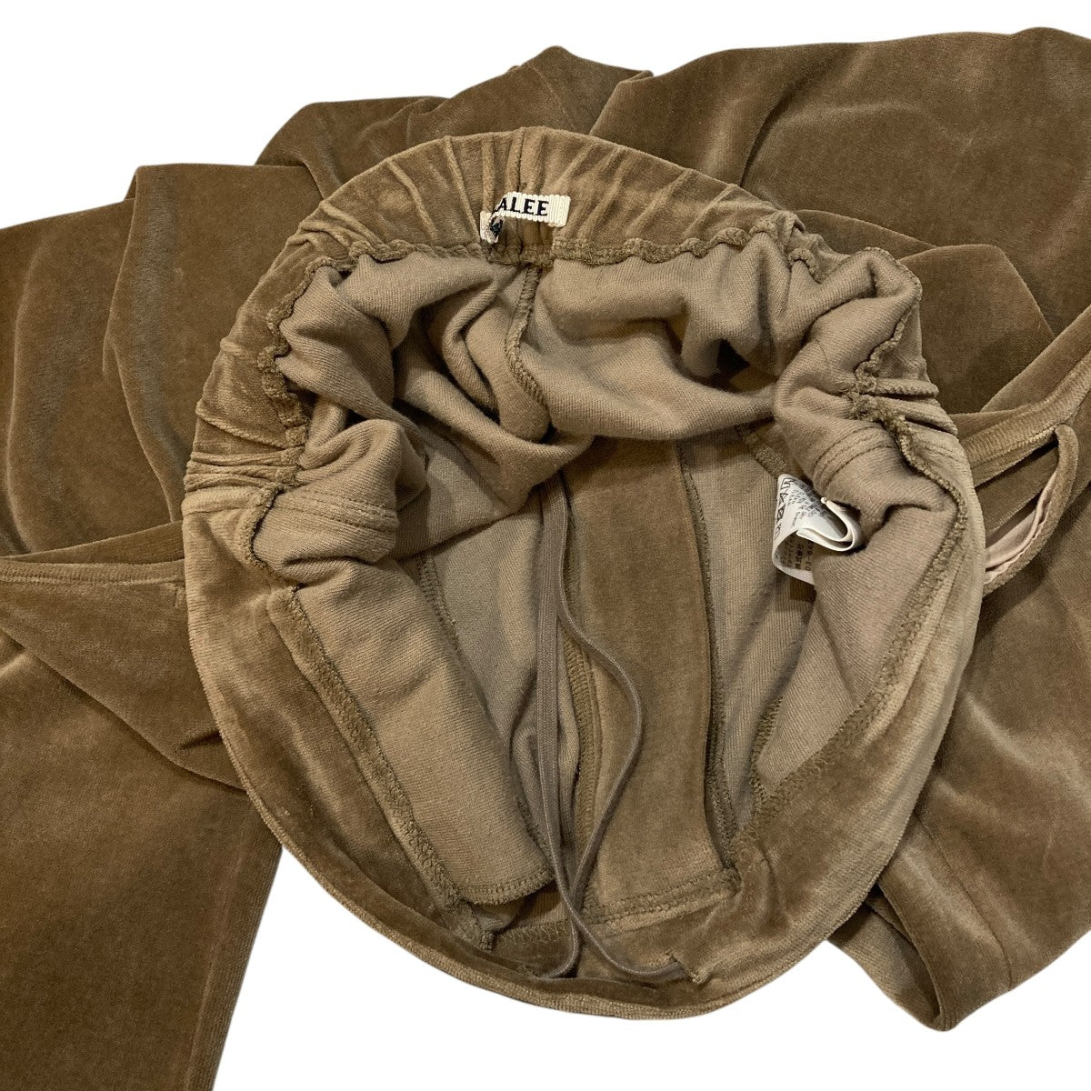 ORGANIC COTTON VELOUR PANTSパンツA22SP02CV