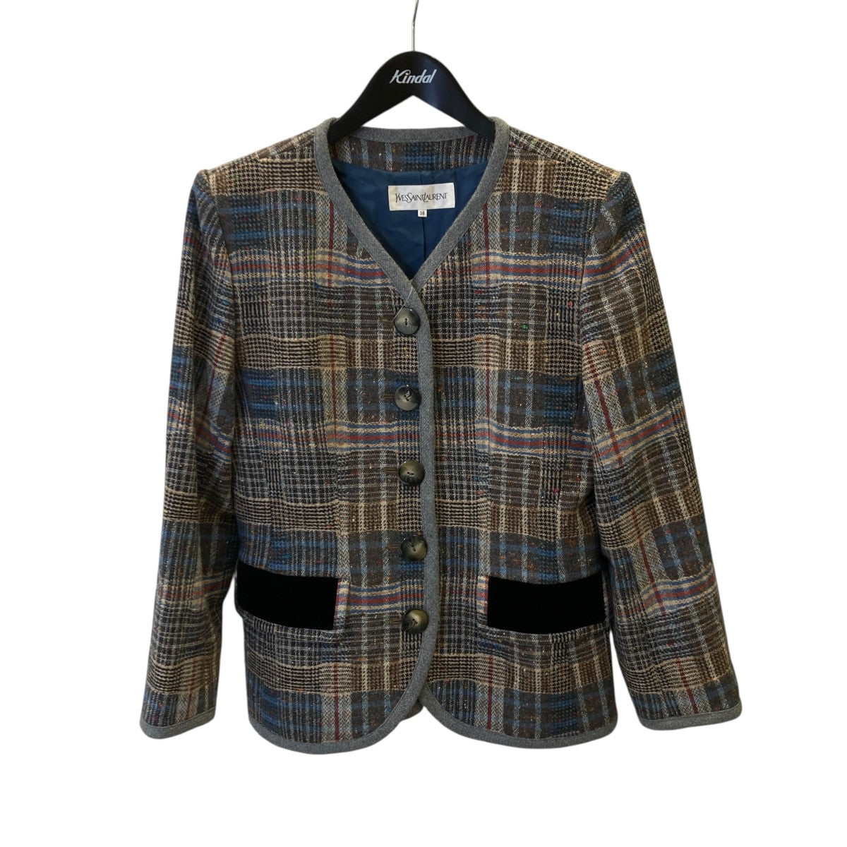 Yves Saint Laurent ジャケットHZC25-816 古着・中古-1枚目のアイテム画像
