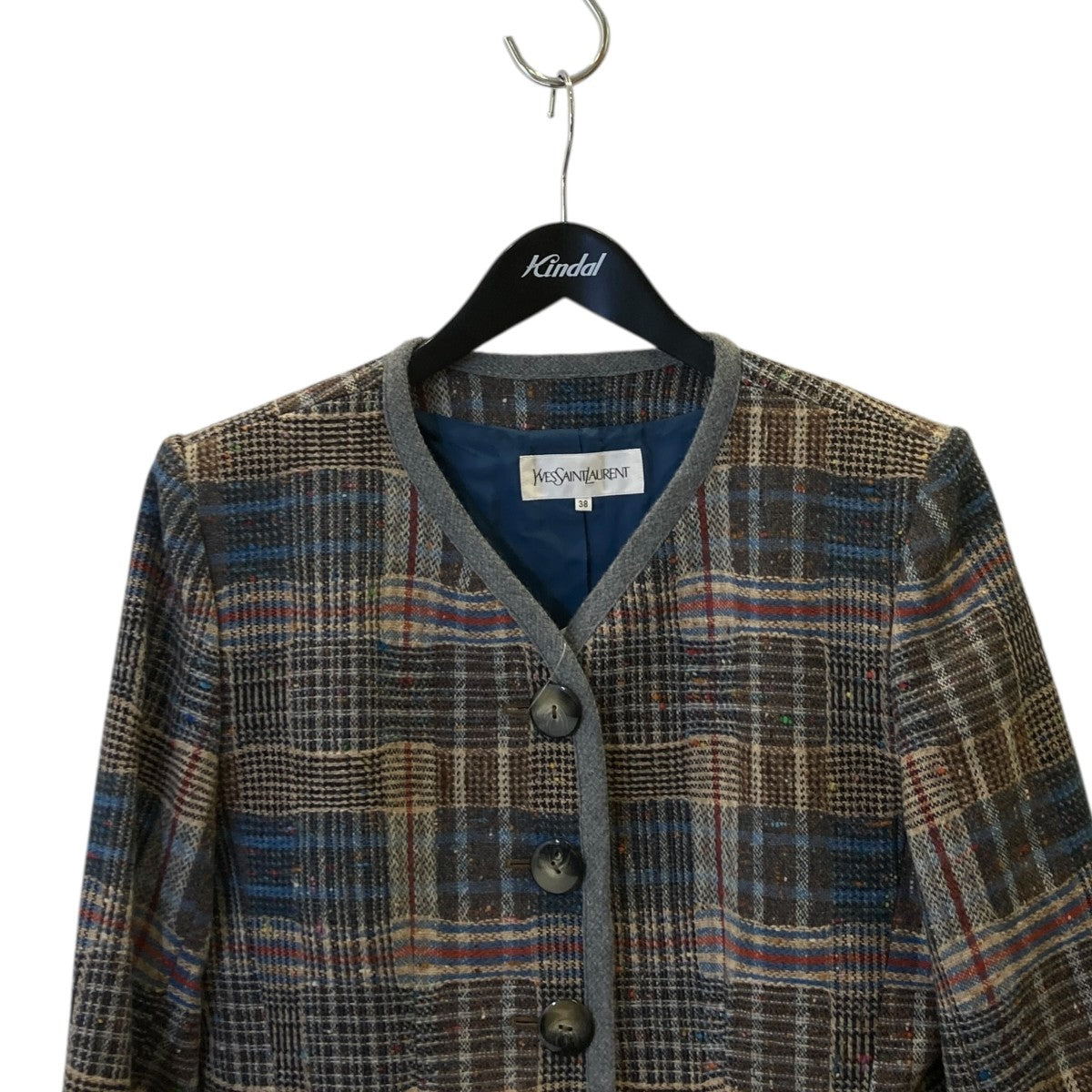 Yves Saint Laurent ジャケットHZC25-816 古着・中古-2枚目のアイテム画像