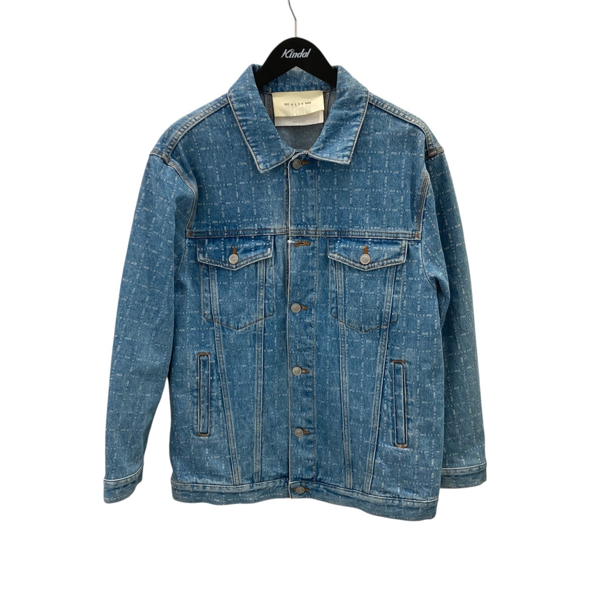 LOGO CHECK DENIM JACKETデニムジャケットS19-ALYX-AAM