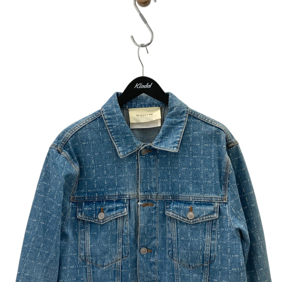 LOGO CHECK DENIM JACKETデニムジャケットS19-ALYX-AAM