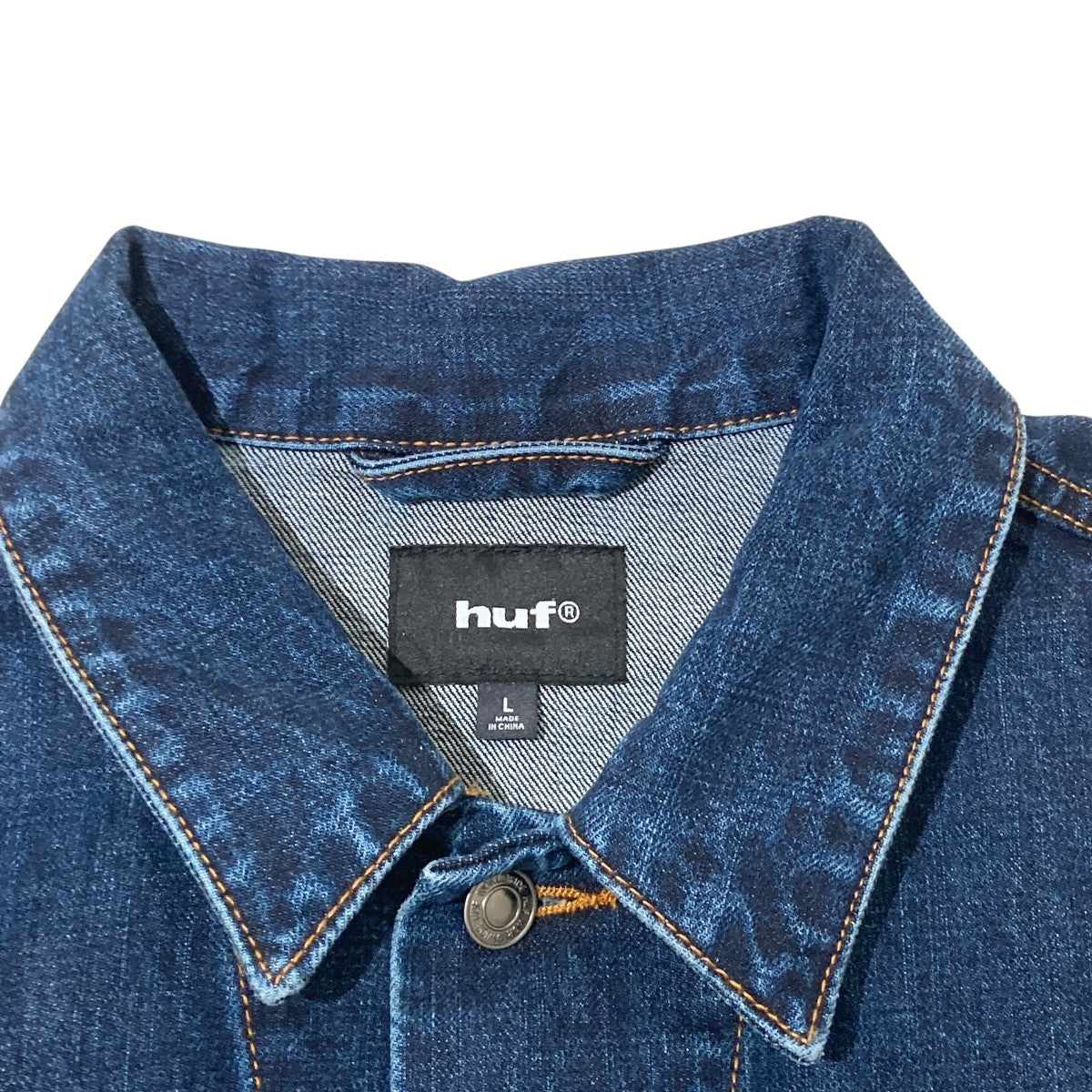 HUF 25AWTOKEN DENIM JACKETデニムジャケット 古着・中古-6枚目のアイテム画像