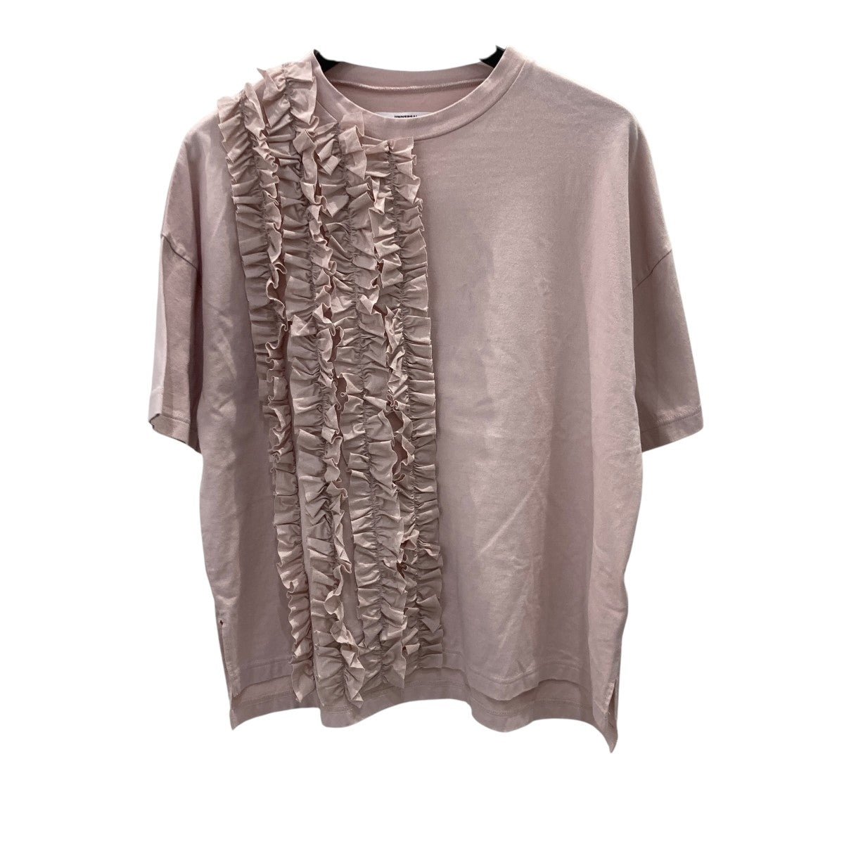コットン クラシック天竺 フリル半袖TシャツUS251CT023