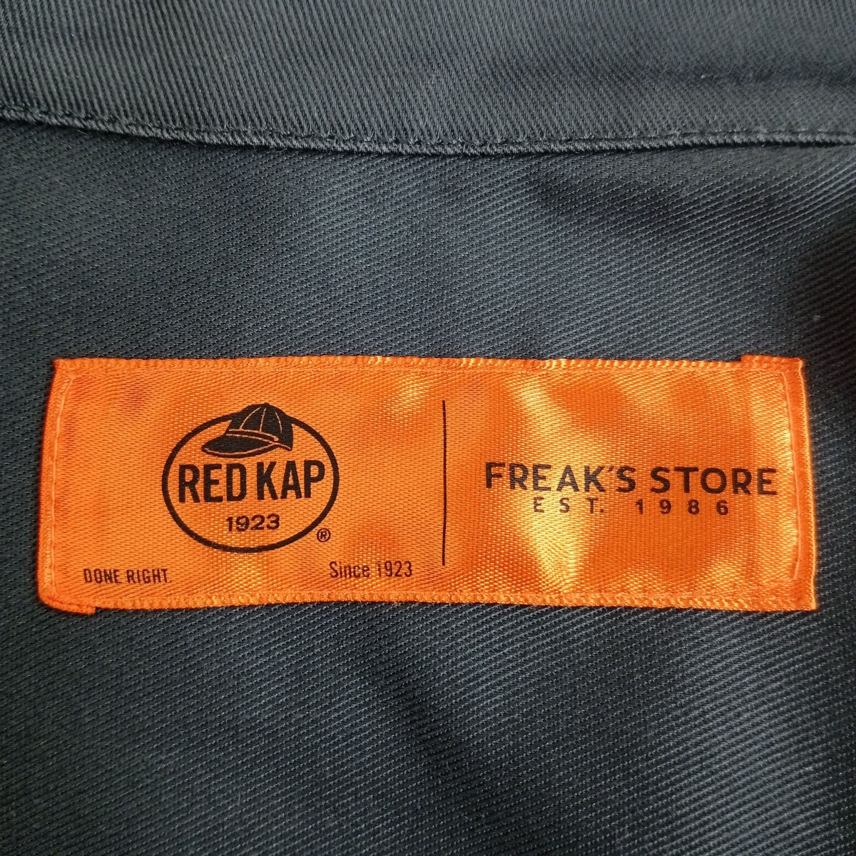 25SS×FREAK’S STOREハーフジップシャツRK6503A