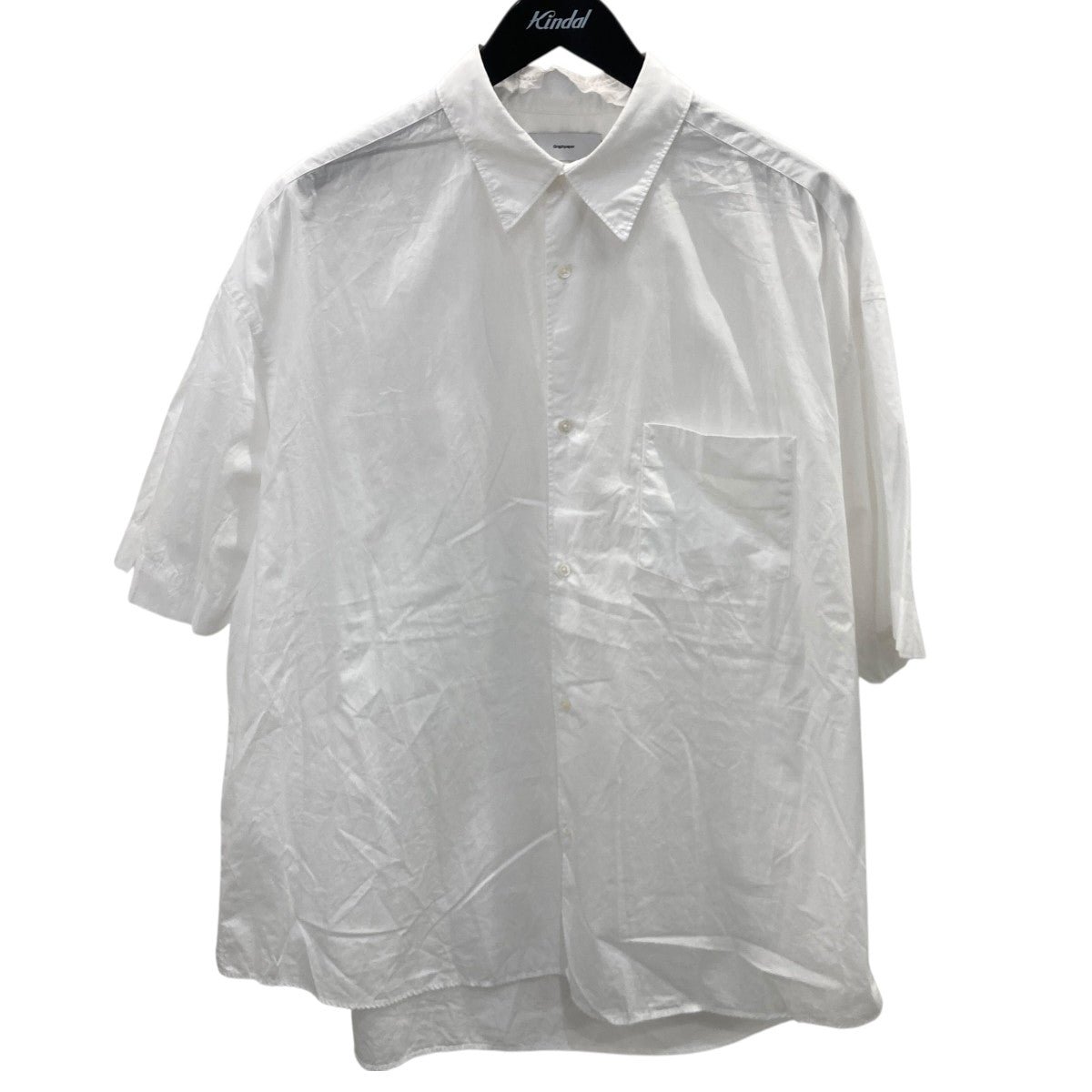Broad S／S Oversized Regular Collar Shirt半袖シャツGM242-50040B