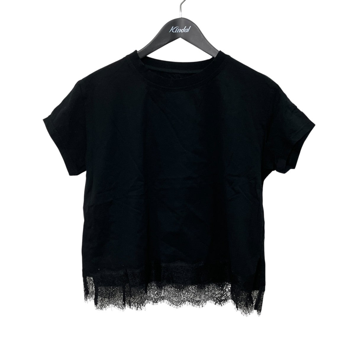 ヘムレース付き半袖Tシャツ26070200909120