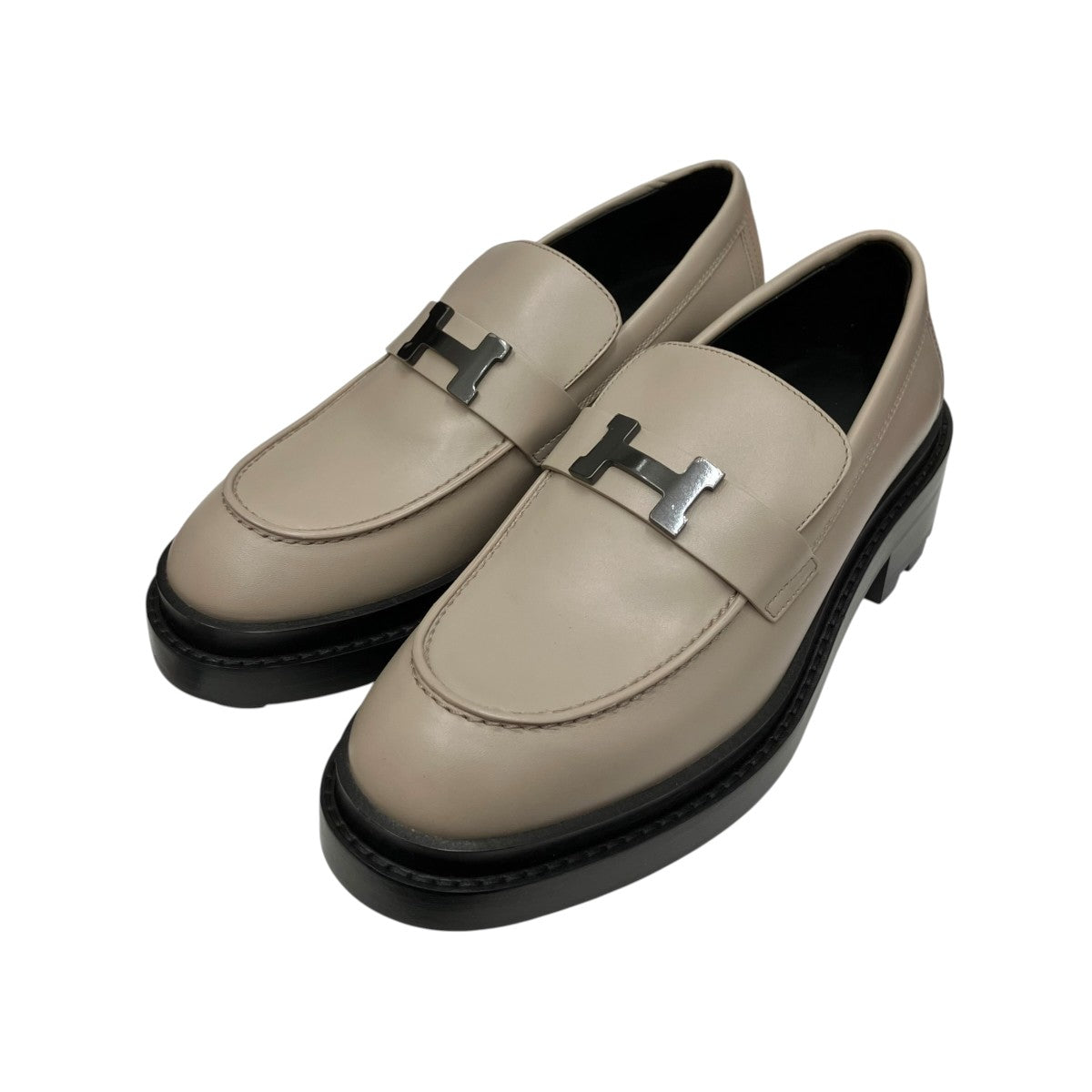 HERMES ルーブルモカシンシューズ 古着・中古-1枚目のアイテム画像