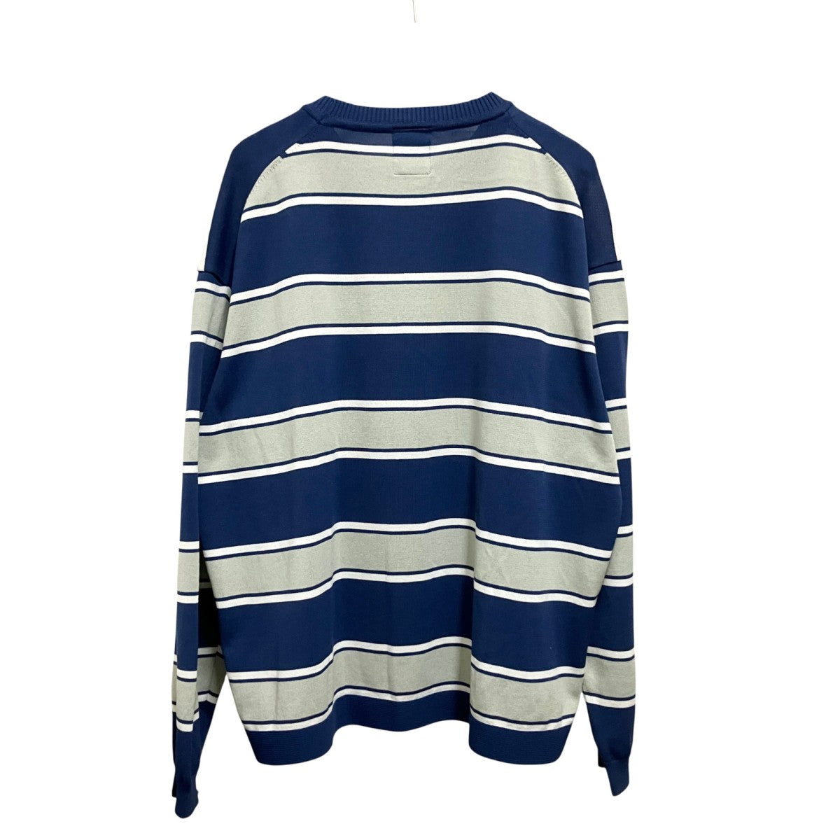 Border Crew Neck L S Knitボーダーニット