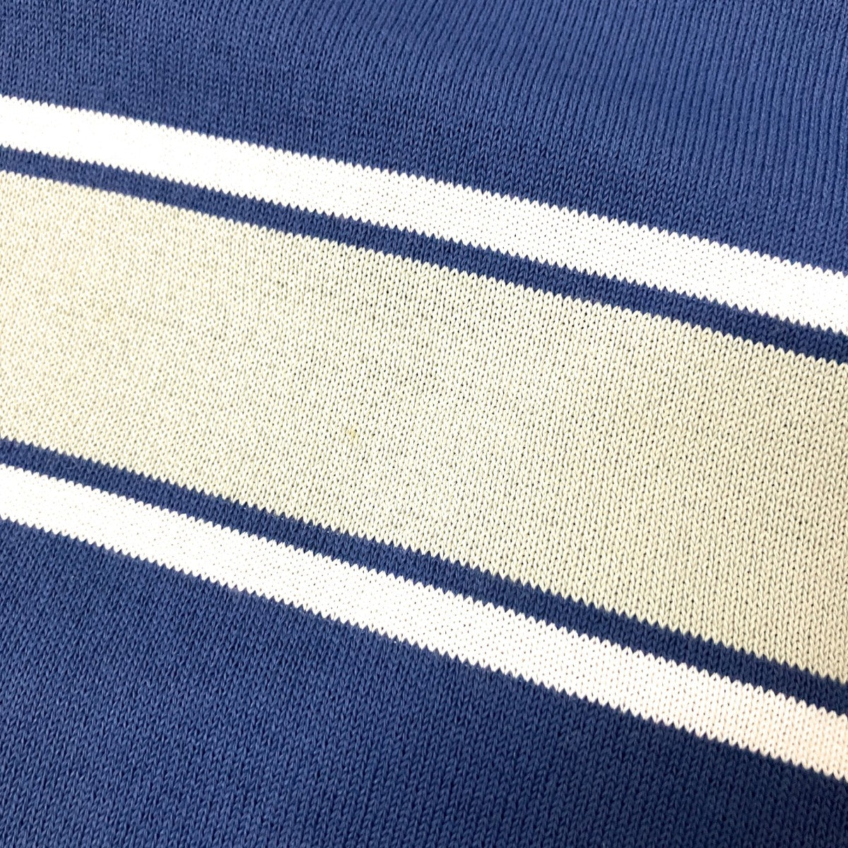 Border Crew Neck L S Knitボーダーニット