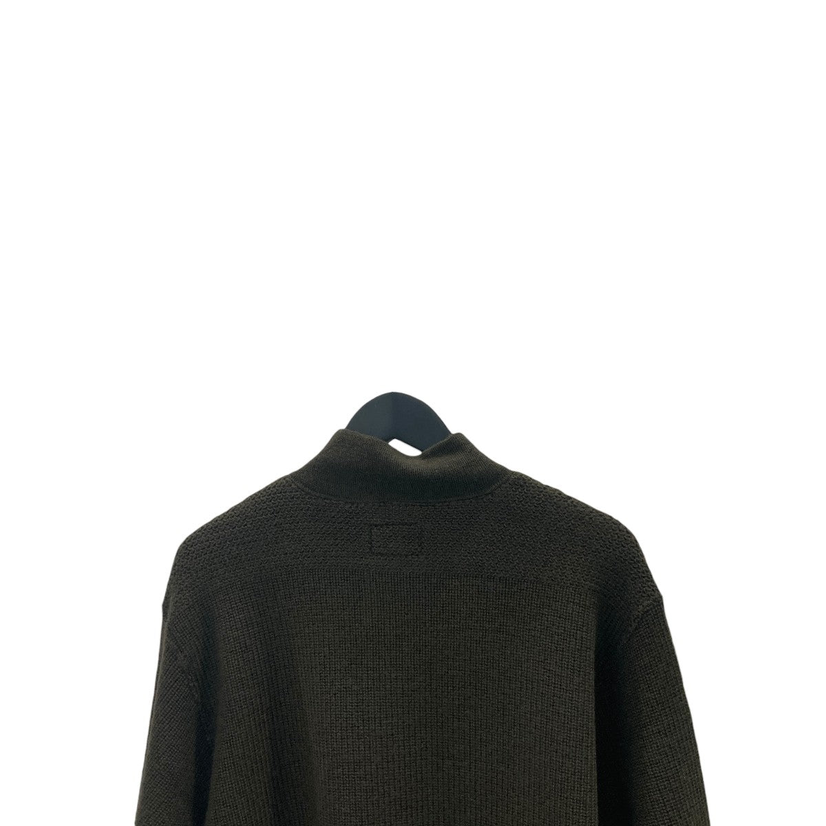 TROPHY CLOTHING(トロフィークロージング) Army Button High Neck Knit
