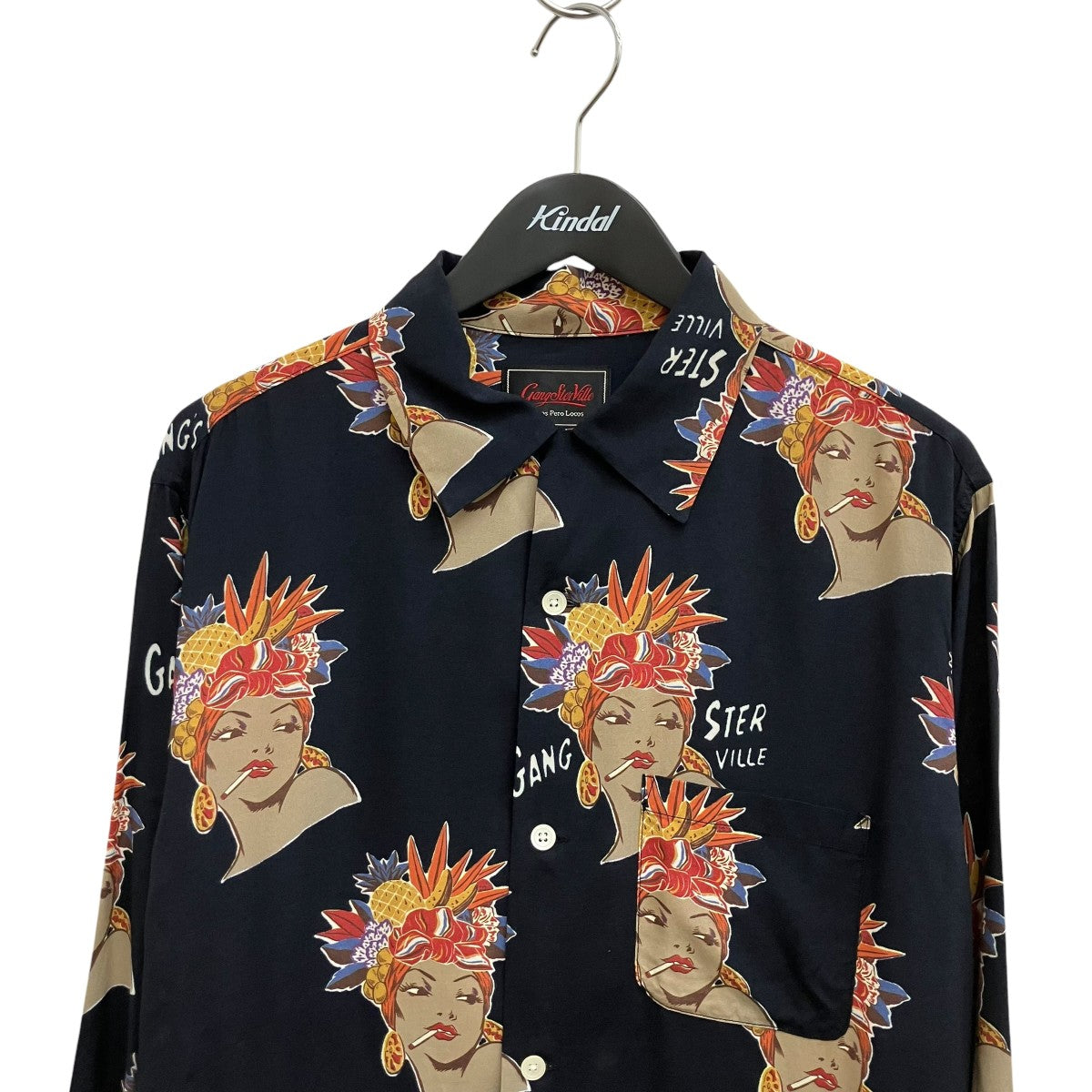 CARMEN - L S SHIRTSオープンカラーシャツGSV-24-SS-04