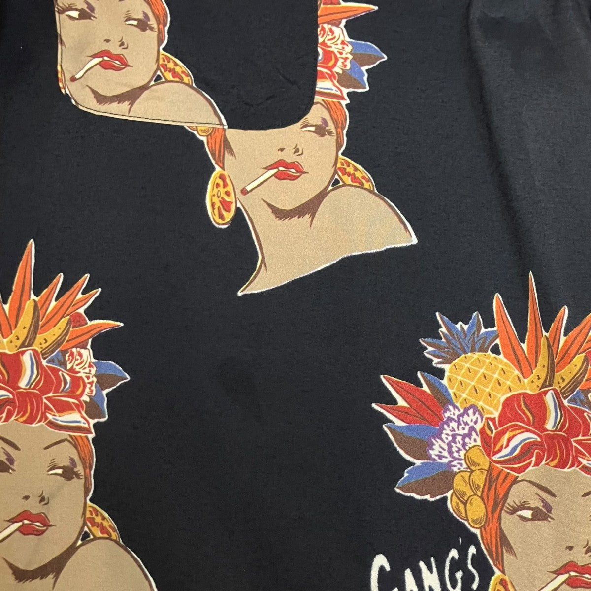 CARMEN - L S SHIRTSオープンカラーシャツGSV-24-SS-04