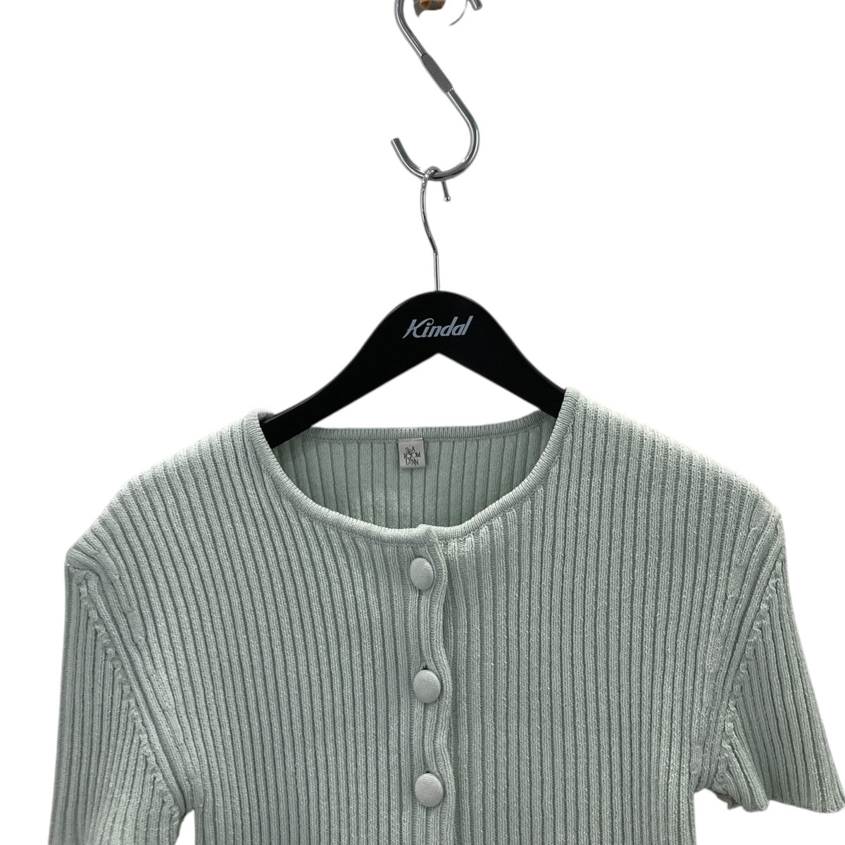 Laceコンビ2way Knitカーディガンカーディガン121616061
