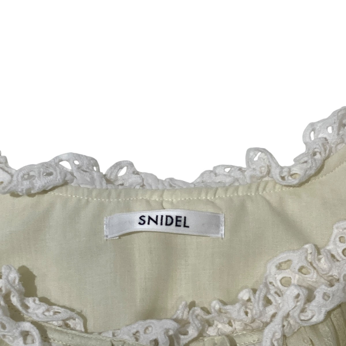 Snidel クロップドフリルブラウスノースリーブブラウスSWFB262024 古着・中古-6枚目のアイテム画像