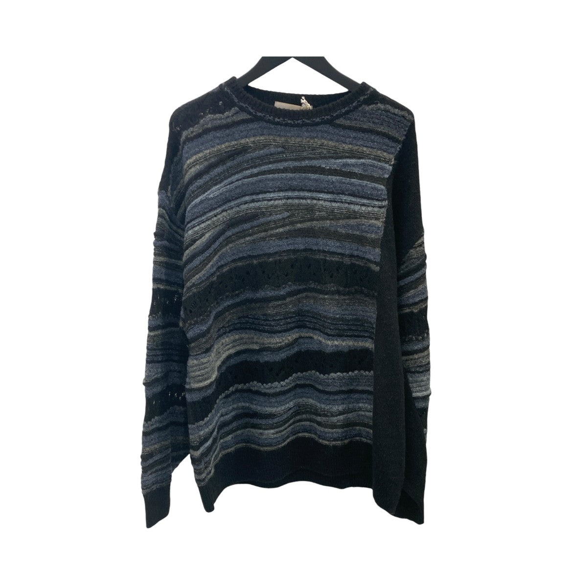 meagratia Multi border knit P／Oプルオーバーニット／セーター25283-1001 古着・中古-1枚目のアイテム画像