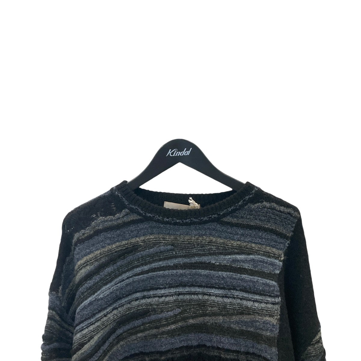 meagratia Multi border knit P／Oプルオーバーニット／セーター25283-1001 古着・中古-2枚目のアイテム画像