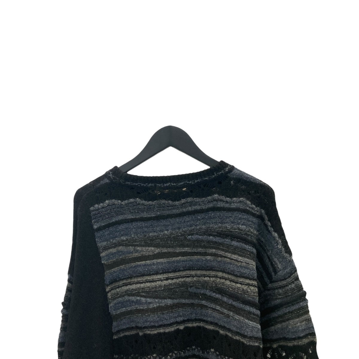 meagratia Multi border knit P／Oプルオーバーニット／セーター25283-1001 古着・中古-4枚目のアイテム画像