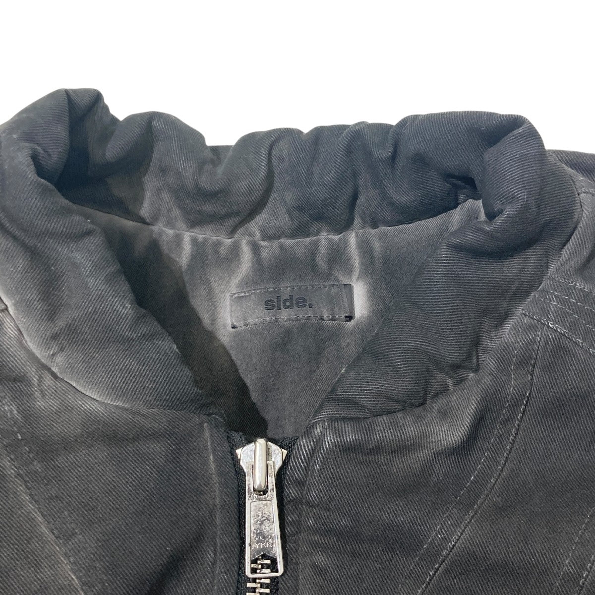 Bomber Jacketフェード加工中綿ブルゾン／ジャケット24SS-0001