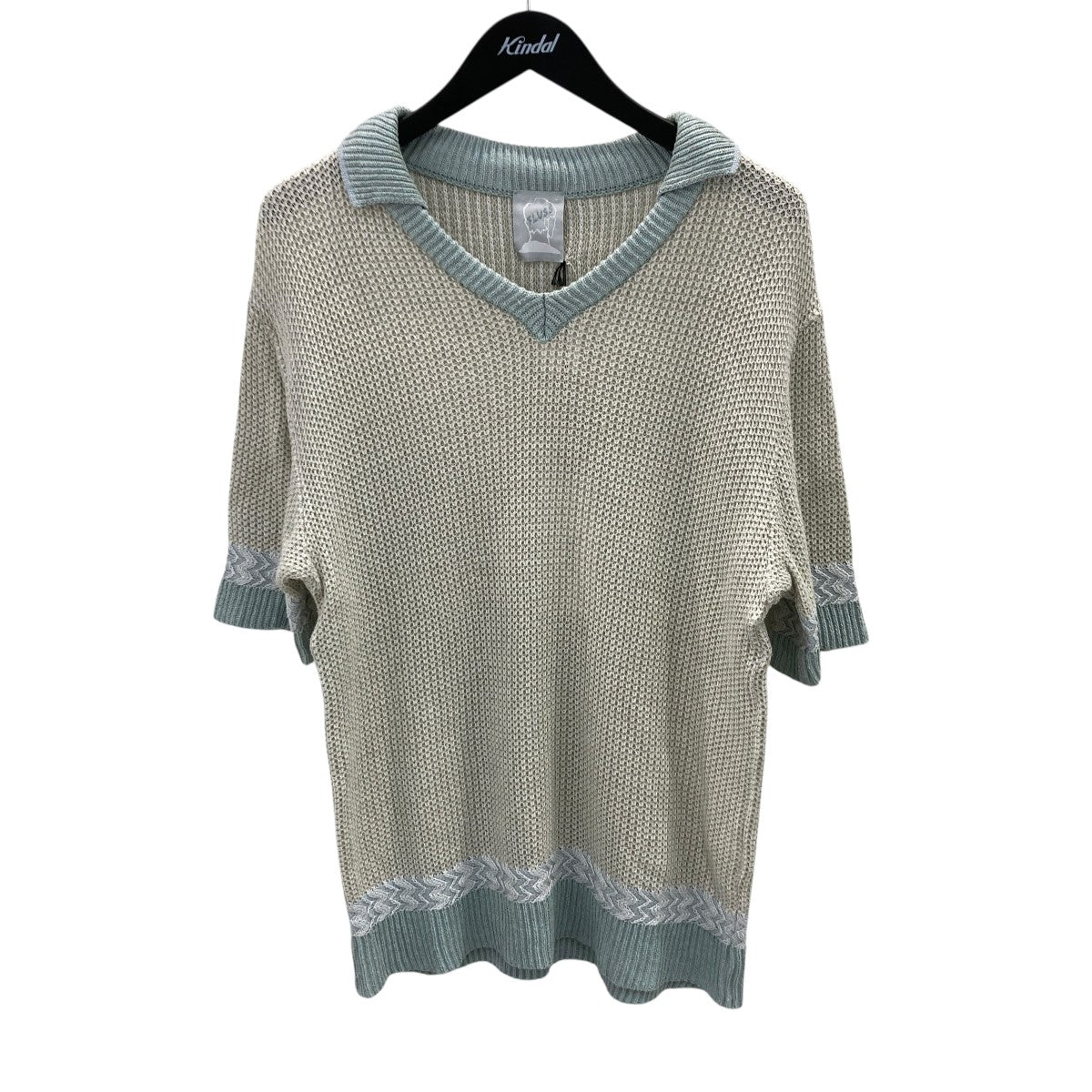 ニットポロシャツ0022024SS